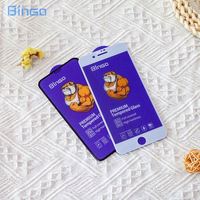 Verre de protection d'écran pour téléphone portable 2024 pour Samsung M01S, colle intégrale, HD, transparent, anti-éclats, verre trempé pour iPhone 6 7 8 X Xs Max