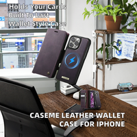 Étui de protection en cuir PU intégral le plus vendu pour 11 Pro Max - Design portefeuille avec porte-cartes amovible