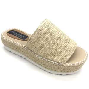 Alpargata con cuña para mujer, sandalias informales con punta abierta, <span class=keywords><strong>alpargatas</strong></span>, para verano - Product Image 1