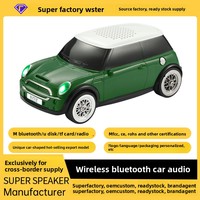Nouveau produit phare 2026 : Mini haut-parleur en forme de voiture pour cadeau transfrontalier, avec subwoofer sans fil RGB 5W 5.3 et audio multifonctionnel