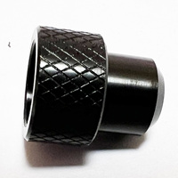 Laiton moleté bouton écrou précision CNC tour Machine Auto pièces de rechange pas cher prix rotatif aluminium 2018 Micro usinage ZY Andozing