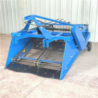 Approvisionnement d'usine nouvelle moissonneuse de tracteur d'équipement agricole entraînée par prise de force à 2 rangées pour creuser des carottes de gingembre de pomme de terre pour les cultures d'ail