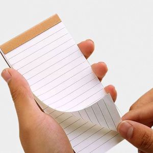 Kraft Paper Cover <b>Memo</b> <b>Pads</b> Multifunctional Grid/Blank/Lined/To-Do List Notebooks Portable Office School Stationery Gift - Product Image 6