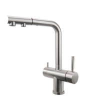 Robinet de cuisine DOGO avec douchette extractible 4-en-1 pour système d'osmose inverse