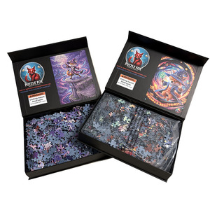 Puzzle de haute qualité de 1000 pièces sur planche bleue - Product Image 2