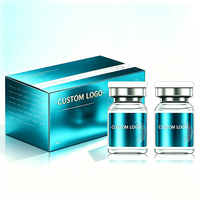 Étiquettes personnalisées pour flacons en verre de 10 ml, 5 ml, 3 ml pour peptides, emballage pharmaceutique de peptides pour la perte de poids, autocollant holographique en vinyle imperméable