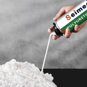 Mousse d'étanchéité polyuréthane SEIMEDA en spray - Professionnelle pour le travail du bois et la construction, pour le remplissage et l'isolation - Échantillon gratuit - Product Image 4