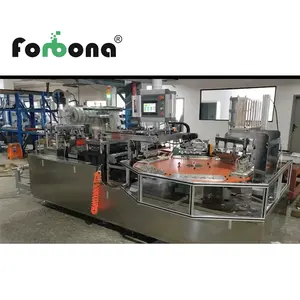 เครื่องบรรจุตุ่มแปรงสีฟันอัตโนมัติ Forbona เครื่องบรรจุตุ่มกระดาษแข็ง