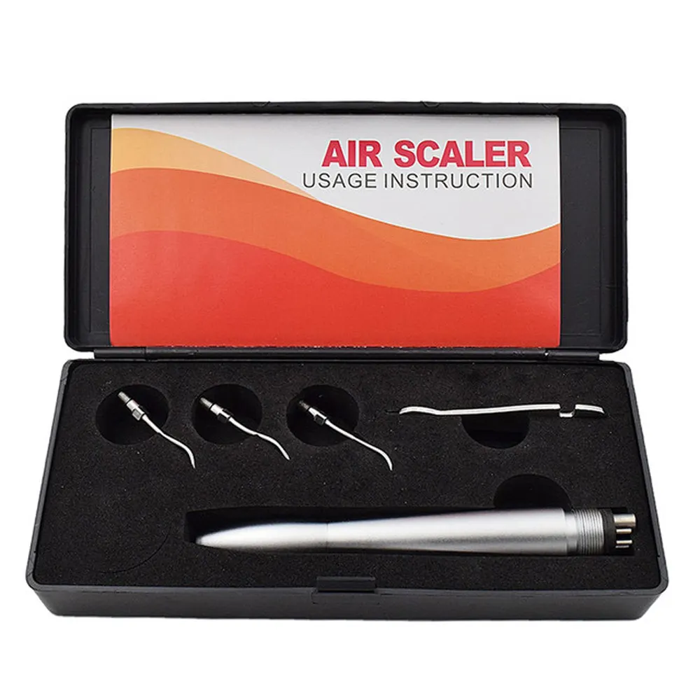 M&Y Dental Air Scaler Autoclavable kavo/high Quality Dental Air Scaler with 3 Tips 2hole 4hole Metal Turbine 3 Years MFDS