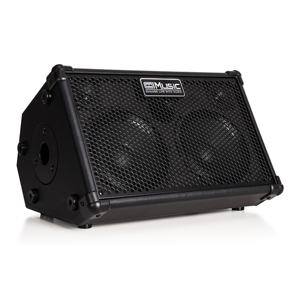 Amplificador de Guitarra Acústica COOLMUSIC BP40D de 80 Vatios con Batería, Altavoz Portátil para <span class=keywords><strong>Ukelele</strong></span> y Música Callejera - Product Image 1