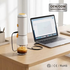 เครื่องชงกาแฟเอสเพรสโซแบบพกพาในรถยนต์ 12V พร้อมระบบทำความร้อนในตัว ใช้งานได้กับแคปซูล NS และ DG และกาแฟบด - Product Image 2