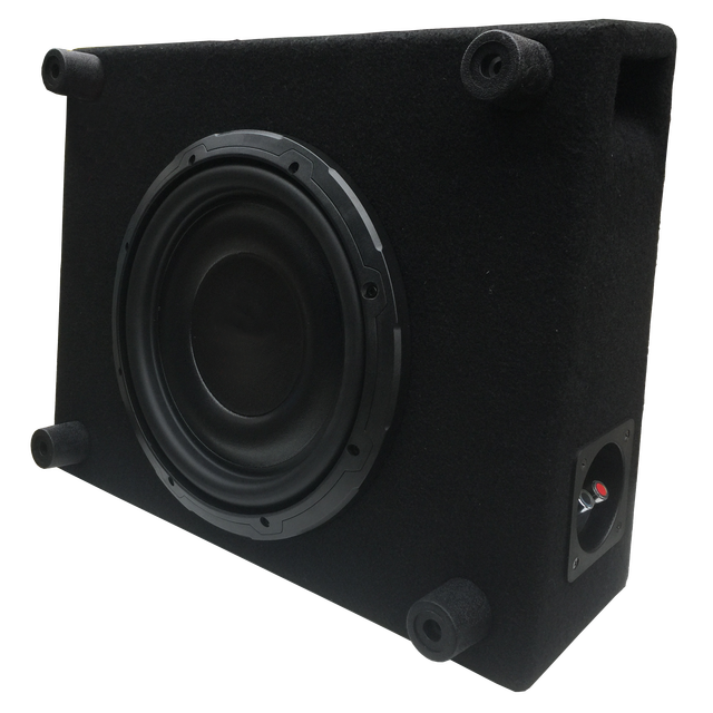 Slim Speaker Box Sound Under Seat Subwoofer Enclosure With 300w Car Sub Woofer