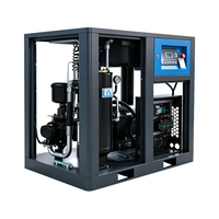 Compresseur d'air rotatif industriel à vis 15KW 20HP à vitesse fixe 7-12 bars, écoénergétique, robuste, pour l'Afrique du Sud