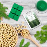 Coffrets personnalisés OEM pour cubes de cire parfumée, blocs de cire de soja parfumée, bougies aromatiques, et cires fondantes en emballage clamshell