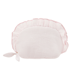 กระเป๋าเครื่องสำอางกำมะหยี่เทอร์รี่สำหรับฤดูหนาว ราคาประหยัด รับสกรีนโลโก้ กระเป๋าเครื่องสำอางแบบมีระบายสำหรับผู้หญิง กระเป๋าจัดระเบียบสำหรับเดินทางเนื้อนุ่ม ความจุขนาดใหญ่ - Product Image 6