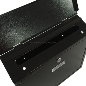 Hotsale de metal montado en la pared al aire libre los buzones de correo de carta de jardín Correo <span class=keywords><strong>Postal</strong></span> carta caja - Product Image 3