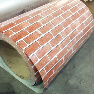 Cổ kết thúc gạch hạt prepainted sản phẩm thép mạ kẽm trông giống như màu gạch cho thiết kế nội thất - Product Image 3