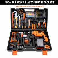 Kit d'outils avec étui rigide pour la réparation automobile, la réparation électronique, les outils manuels multifonctions, OEM ODM personnalisable