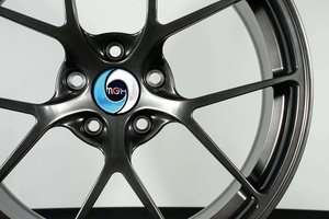 New Forged Aluminum <b>Wheel</b> 8.5Jx18/ ET35 /PCD5x112 Silver Multi <b>Spoke</b> Universal Fitment Replacement 3 - Product Image 5