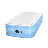 Matelas gonflable moderne pour voyage en voiture avec pompe à air, sac de rangement pliable pour l'extérieur, chambre à coucher et hôpital