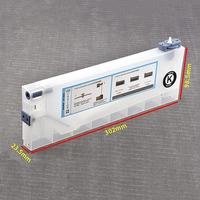 Cartucho de Tinta Recargable Vacío de 220 ml para Impresora UV Roland/Mutoh/Mimaki JV33 JV34, Sistema de Suministro Continuo de Tinta a Granel, Sistema de Tinta Ciss