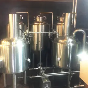 100L/200L/ 300L/400L/500L/1000l fresh beer brewing equipment complete beer brewery system