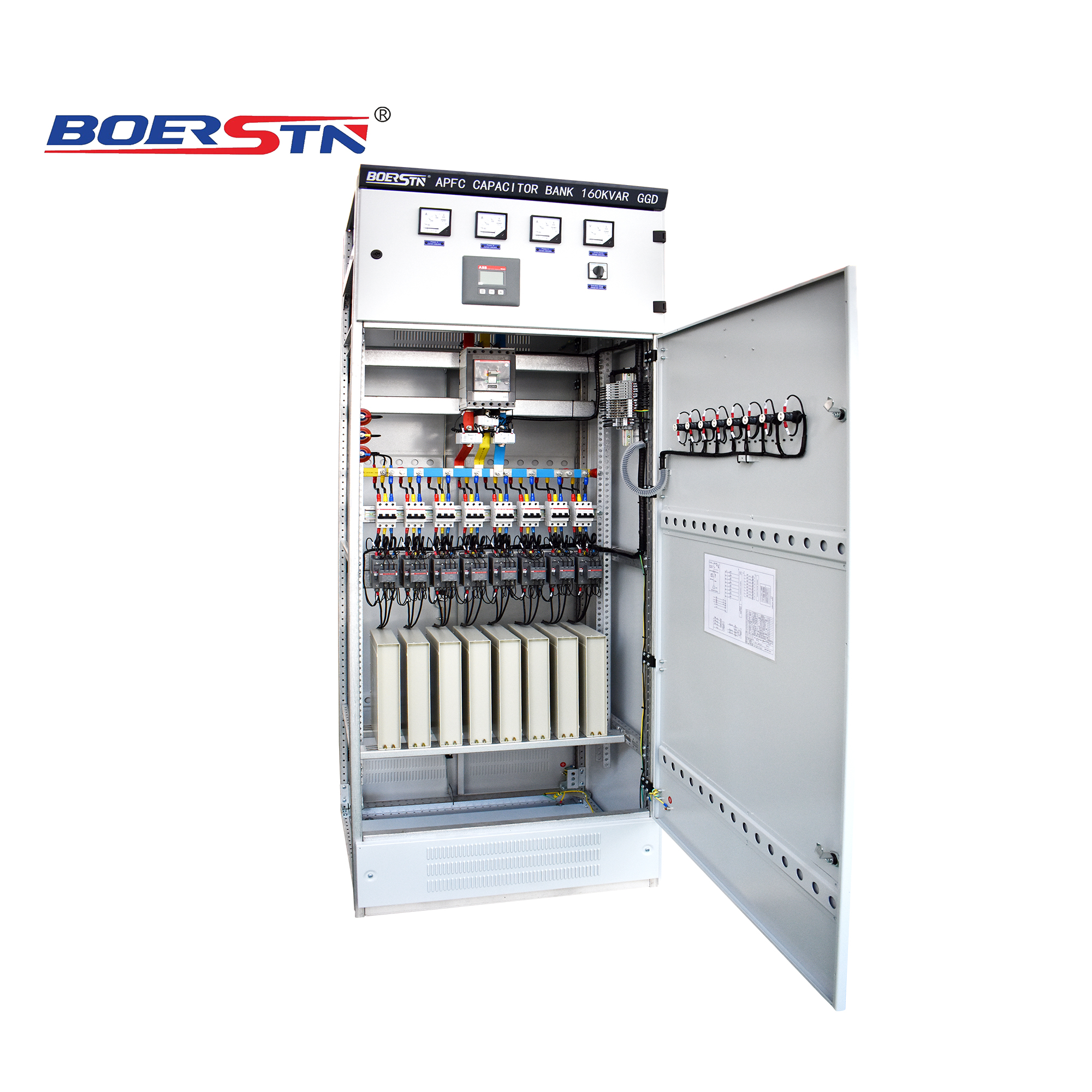 Low Voltage Power Factor Verbeteraar Pfi/Regulator Condensator Bank Met Reactieve Panel Board