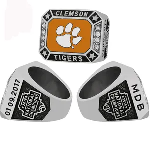 Cheap custom logo fantasy tournament championship rings