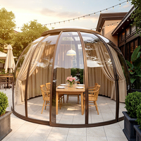Sunkaer Boutique, Glamping en plein air, chambre à bulles en aluminium, hôtel, igloo écologique, maison en verre transparent, dôme transparent