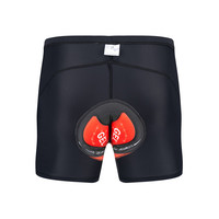 Sous-vêtements de cyclisme pour hommes avec coussin en silicone, shorts de VTT respirants, tissu en nylon à séchage rapide, shorts de cyclisme