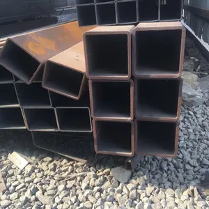 Hot Selling Mild Square Pipe Rectangular Carbon Welded ERW Metal Sch 40 Steel And Tube