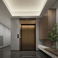 Ascenseur résidentiel de luxe neuf, longue durée de vie, ascenseur domestique à traction AC, ascenseur pour villa résidentielle