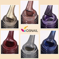 Nicole 288pc Set 15ml Magnétique Gel Vernis Noir Brun Cateye Style Base D'eau DIY Nail Tpo Gratuit Semi-Permanent Vernis Lot