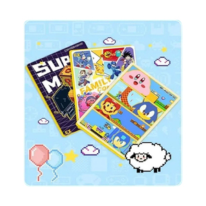 YZ vente en gros Collection cartes à collectionner cadeaux Q famille Cumpter jeu d'enfance personnages de dessins animés <span class=keywords><strong>Super</strong></span> Marioes jeu Booster boîte - Product Image 5