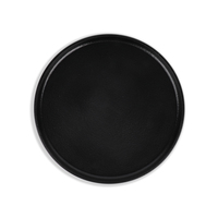 Assiette en mélamine durable et écologique pour usage commercial et domestique, design classique avec motif végétal, ronde, haute qualité, facile à nettoyer
