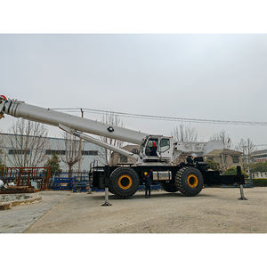 Rt160 טון 100 טון הרמה קיבולת גבוהה להניף הידראולי נייד מחוספס שטח עם אישור ce - Product Image 2