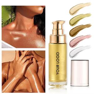 น้ำมันบรอนซ์ชิมเมอร์วีแกนสำหรับผิวหน้าและผิวกายแบบโรลออน พร้อมสารกันแดด SPF บำรุงผิวด้วยแร่ธาตุ ใช้ง่ายแบบแห้ง รับผลิตแบรนด์ส่วนตัว - Product Image 2