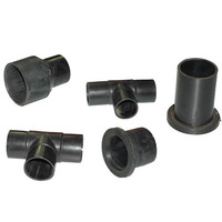Matériel de plomberie REHOME, alimentation en eau, tuyau polyéthylène 32 mm, colliers de serrage HDPE PE, raccords de tuyaux HDPE PN16, accessoires d'irrigation