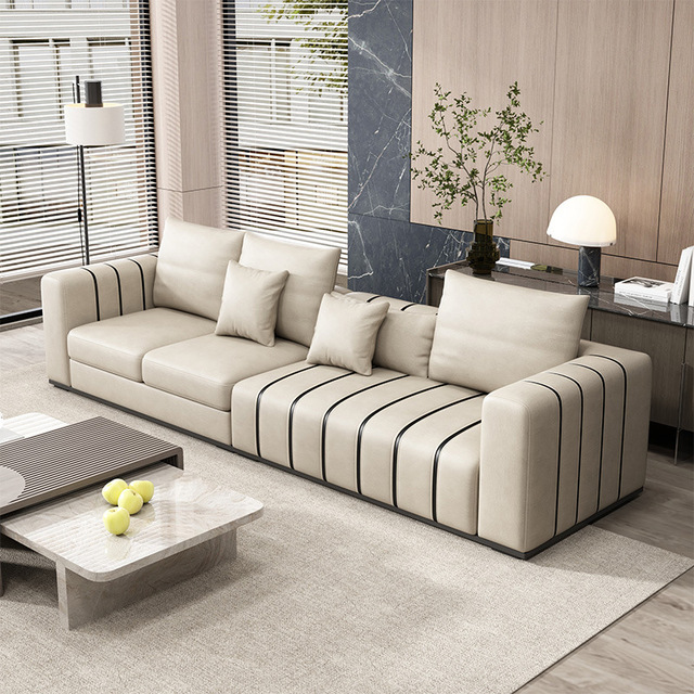 Italian Furniture Luxury Sofa Bedroom Set Couches Modern Sofa 1 Set Nordic Minimalist Sofa for the Living Room