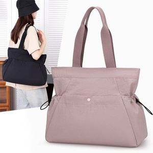 Bolso Tote Impermeable con Estampado de Caramelos para Mujer, Forro de Poliéster, Cierre de Botón, Bolso Tote Grande para Viajes y Compras Unisex - Product Image 2