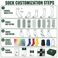 Chaussettes de football personnalisées antibactériennes en nylon et coton pour hommes, chaussettes de sport athlétiques de marque neuves, vente en gros