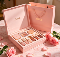 Boîte cadeau rigide de luxe personnalisée avec fermeture magnétique pour produits de soin de la peau, avec insert en mousse de velours et emballage avec logo personnalisé