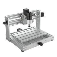 Mini routeur CNC 3018 Max de bureau, graveur laser à diode 3 axes, moteur de broche, GRBL, refroidissement par air, pour bois, cuir, papier, caoutchouc, MDF