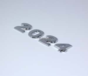 Pegatinas personalizadas para coche con letras 3D de 2024 años - Product Image 1