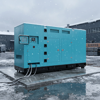 Générateur diesel silencieux Cummins CE ISO haute performance 150 kVA, 120 kW, insonorisé avec ATS pour alimentation de secours