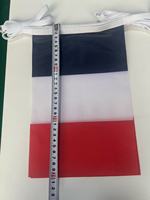 Guirlande de fanions triangulaires décoratifs d'extérieur pour fêtes, mariages, jardins, camping et événements sportifs (football)