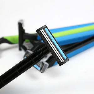 Twin <strong>Blades</strong> Disposable razor with Hanging Card Packaging Safety <strong>Shaving</strong> Razor for Men <strong>Shaving</strong> razor - Product Image 3