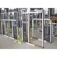 Fenêtre à battant en aluminium à rupture de pont thermique, résistante aux ouragans, avec drainage dissimulé, isolation phonique, certifiée Energy Star, pour salle de bain