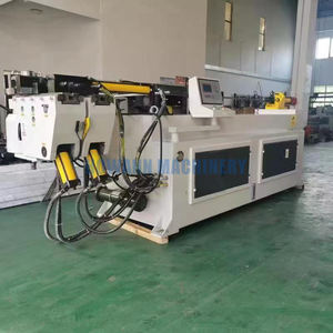 Máquina dobladora de tubos hidráulica eléctrica automática CNC para metal, MS, aluminio, cobre, acero inoxidable, tubos cuadrados SS - Precio - Product Image 5