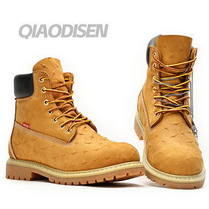Bottes de sécurité pour hommes de haute qualité, imperméables, antidérapantes, anti-perforation, chaussures de travail de construction, fabricants de bottes de sécurité pour travaux au sol - Product Image 1